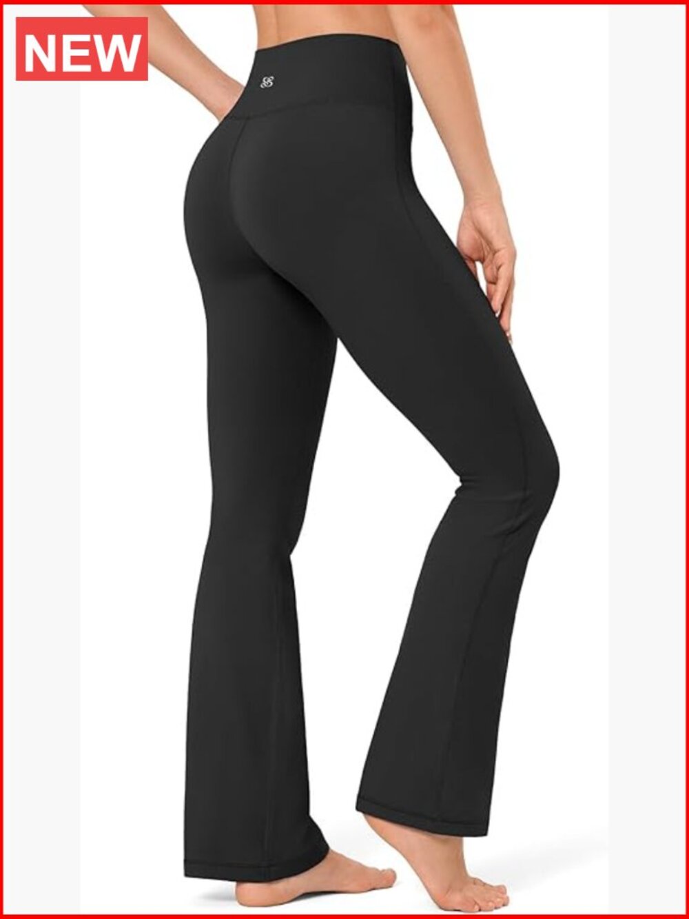 High Waisted Bootcut Yoga Leggings, Seamless Flared Pants for Women